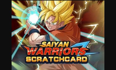 Saiyan Warriors Scratch Card